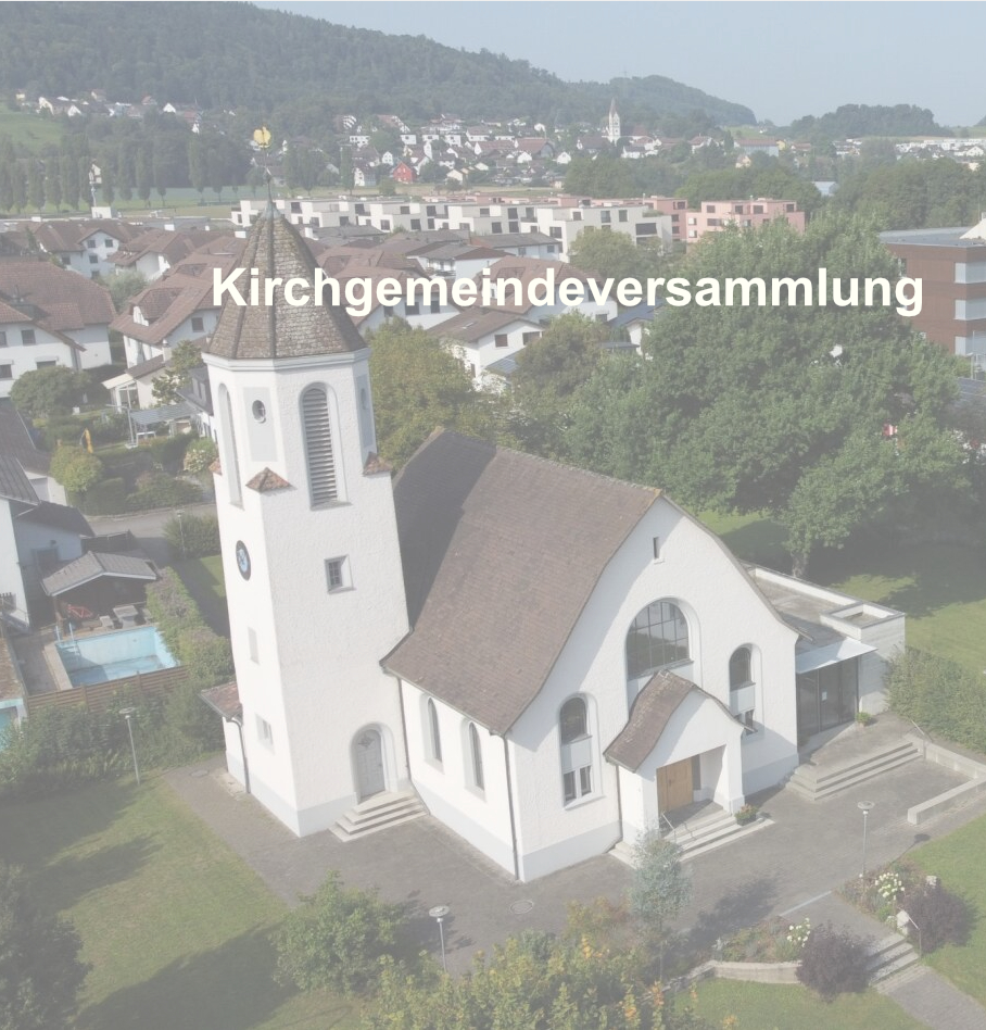 Kirchgemeindeversammlung