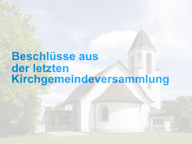 Infos aus der KGV vom 25.11.2025