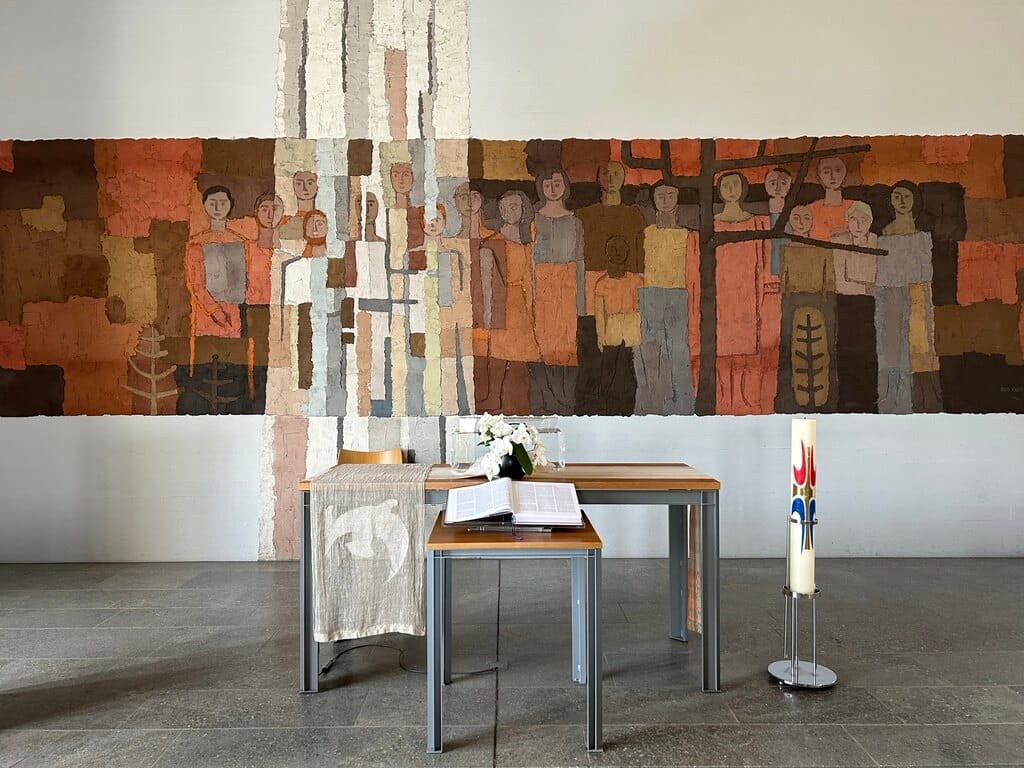 Rednerpult der Kirche Rohrdorf